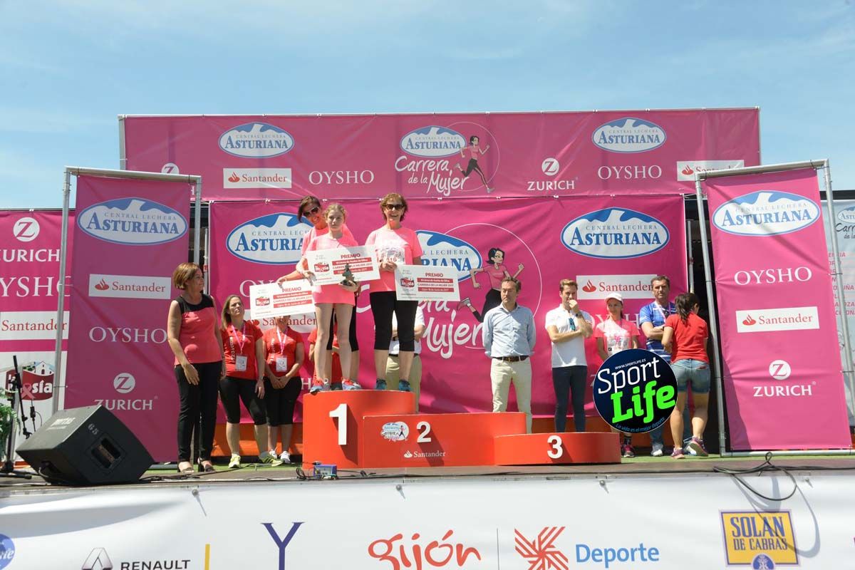 Carrera de la Mujer de Gijón entrega de premios 2