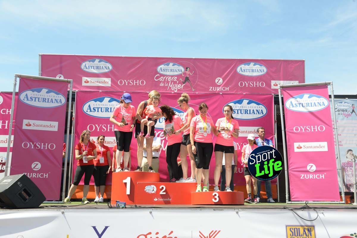 Carrera de la Mujer de Gijón entrega de premios 2