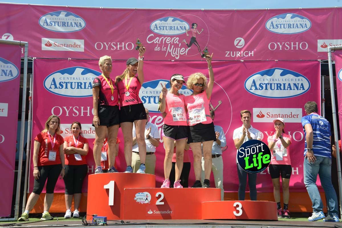 Carrera de la Mujer de Gijón entrega de premios 2