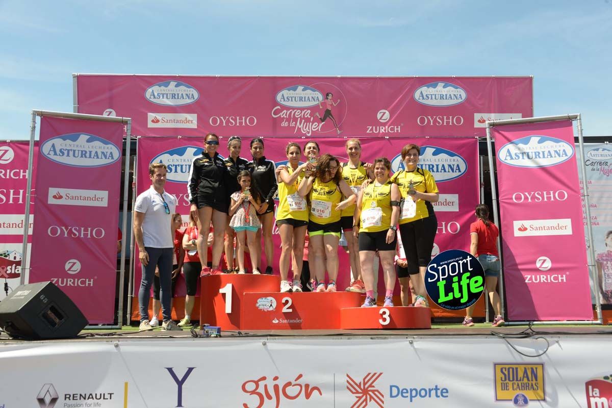 Carrera de la Mujer de Gijón entrega de premios 2