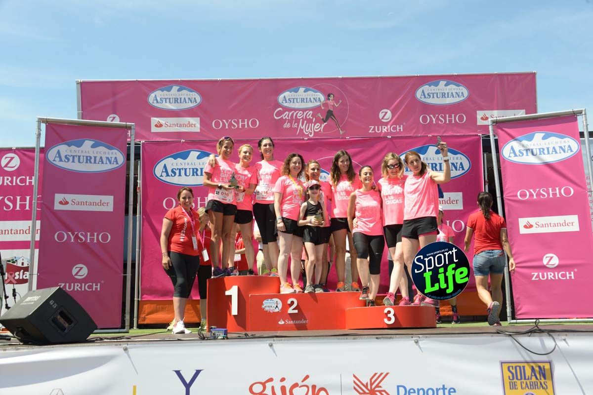 Carrera de la Mujer de Gijón entrega de premios 2