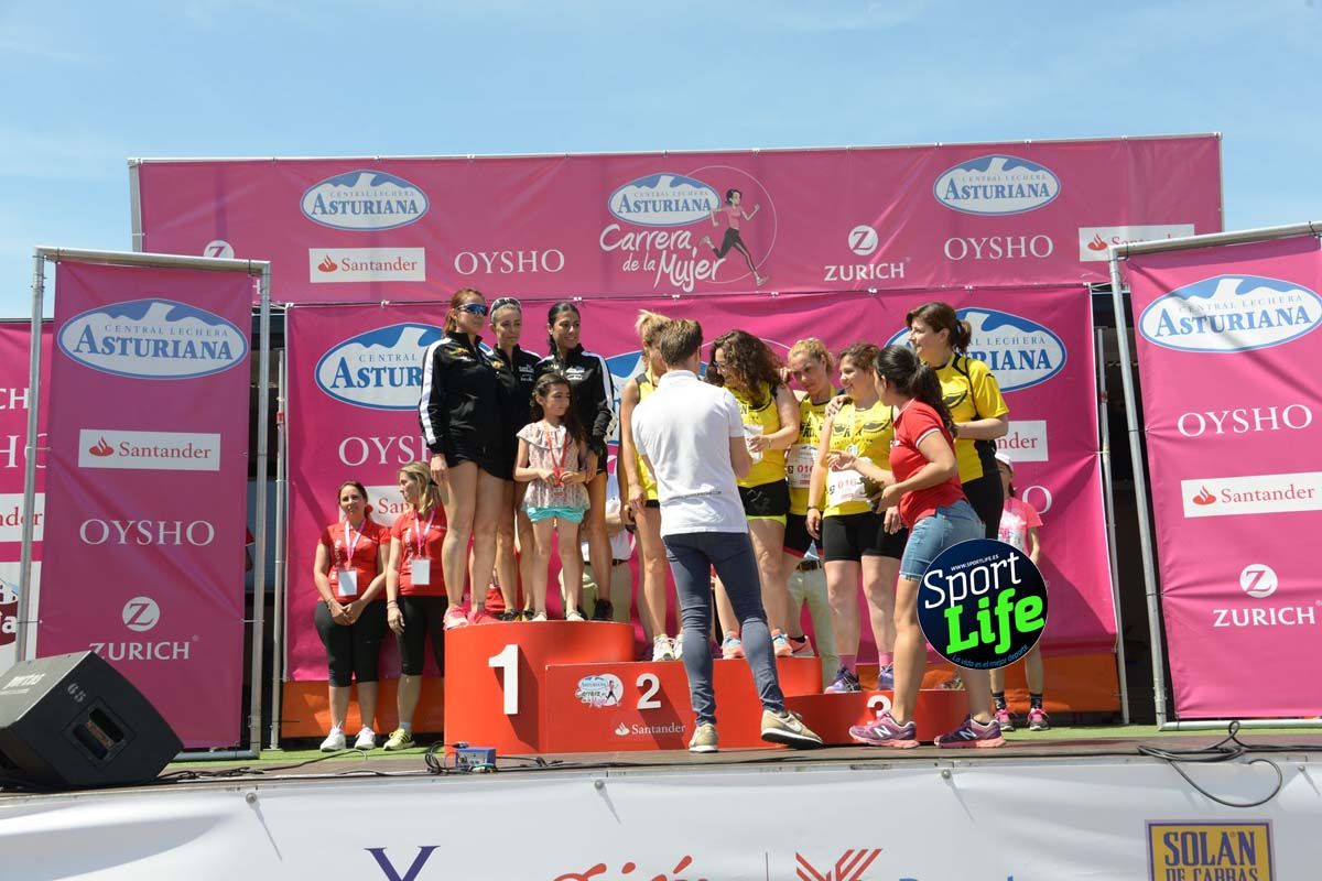 Carrera de la Mujer de Gijón entrega de premios 2