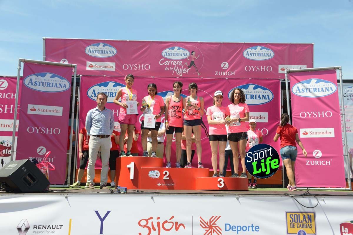 Carrera de la Mujer de Gijón entrega de premios 2