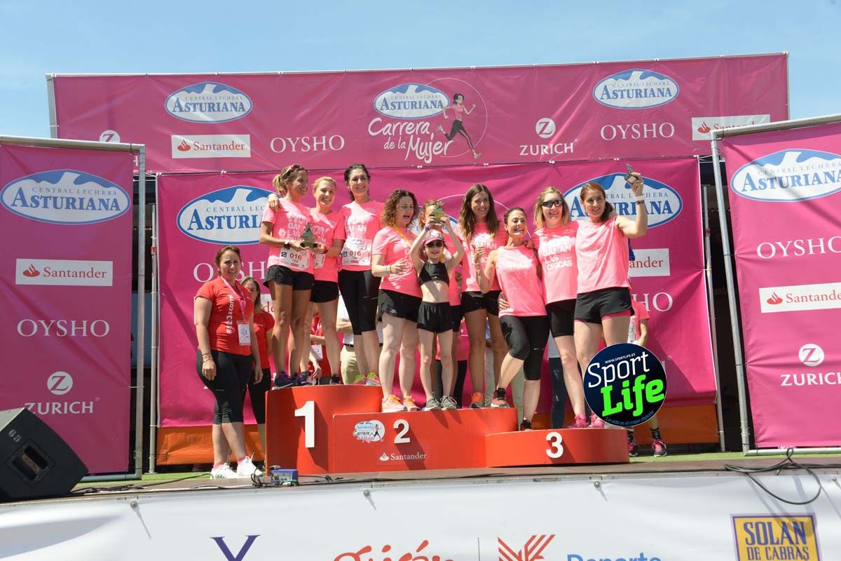 Carrera de la Mujer de Gijón entrega de premios 2