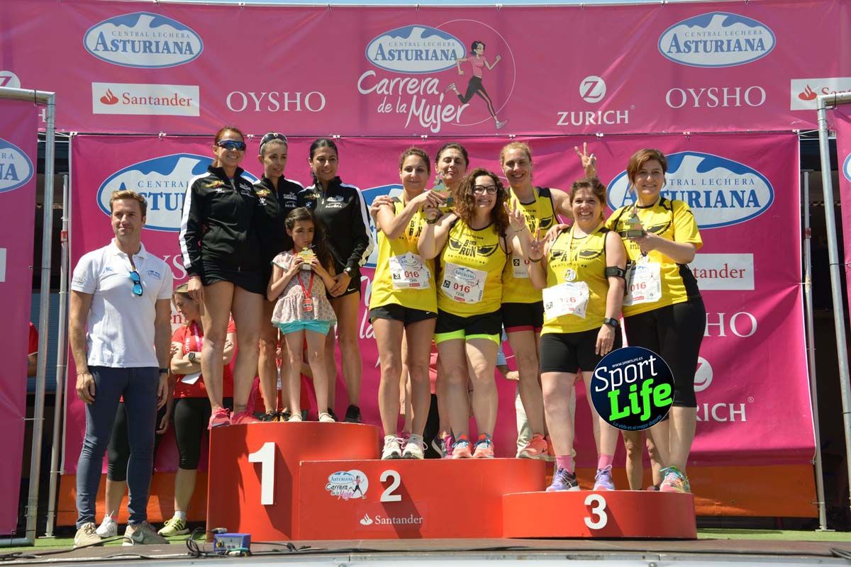 Carrera de la Mujer de Gijón entrega de premios 2