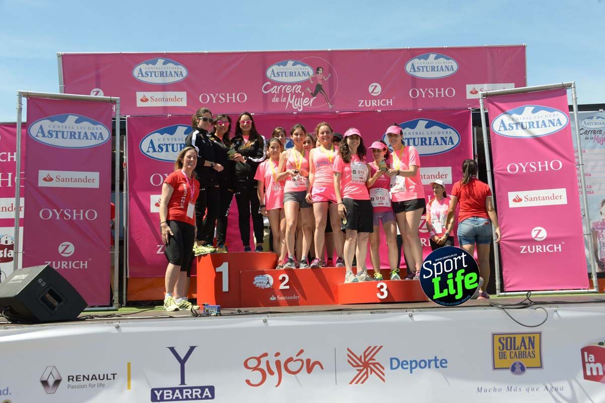 Carrera de la Mujer de Gijón entrega de premios 2