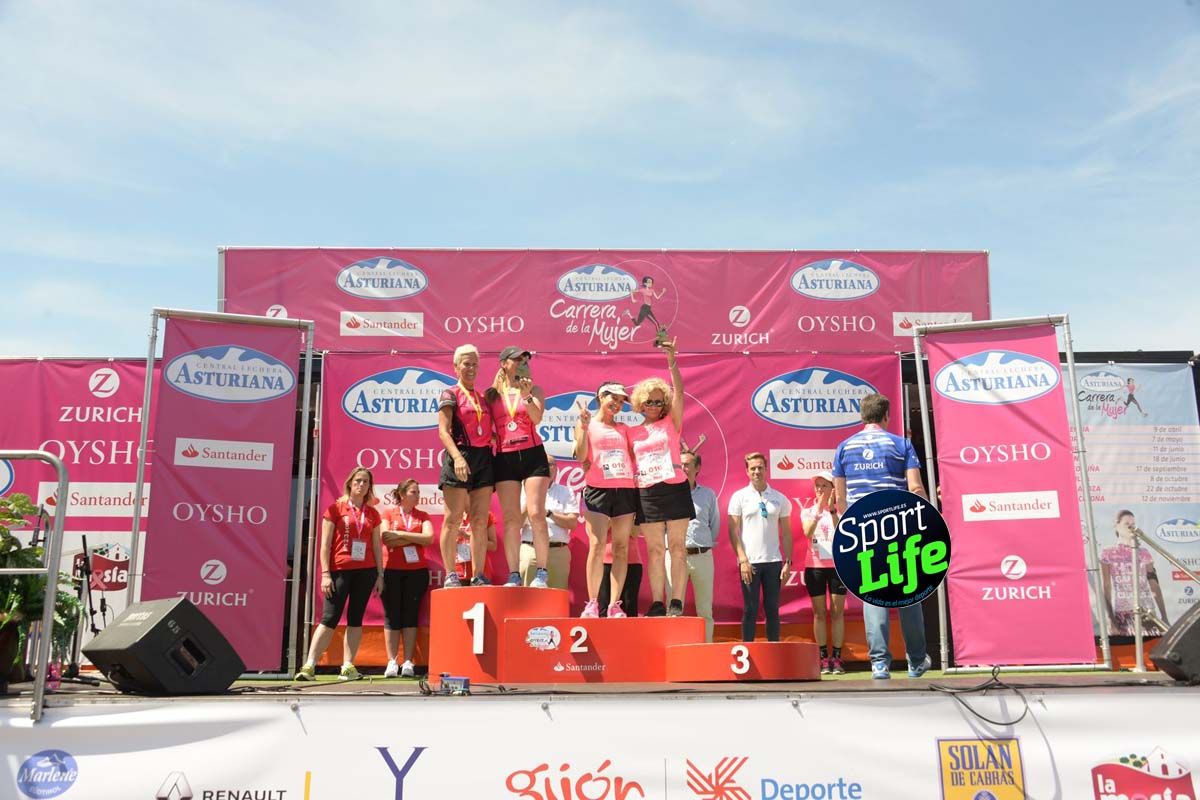 Carrera de la Mujer de Gijón entrega de premios 2