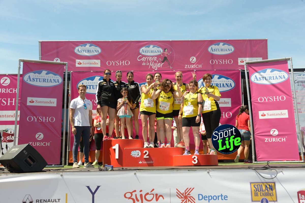 Carrera de la Mujer de Gijón entrega de premios 2