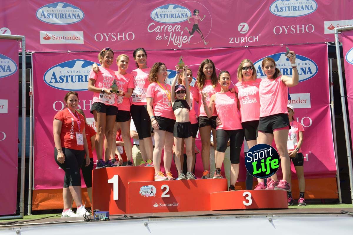 Carrera de la Mujer de Gijón entrega de premios 2