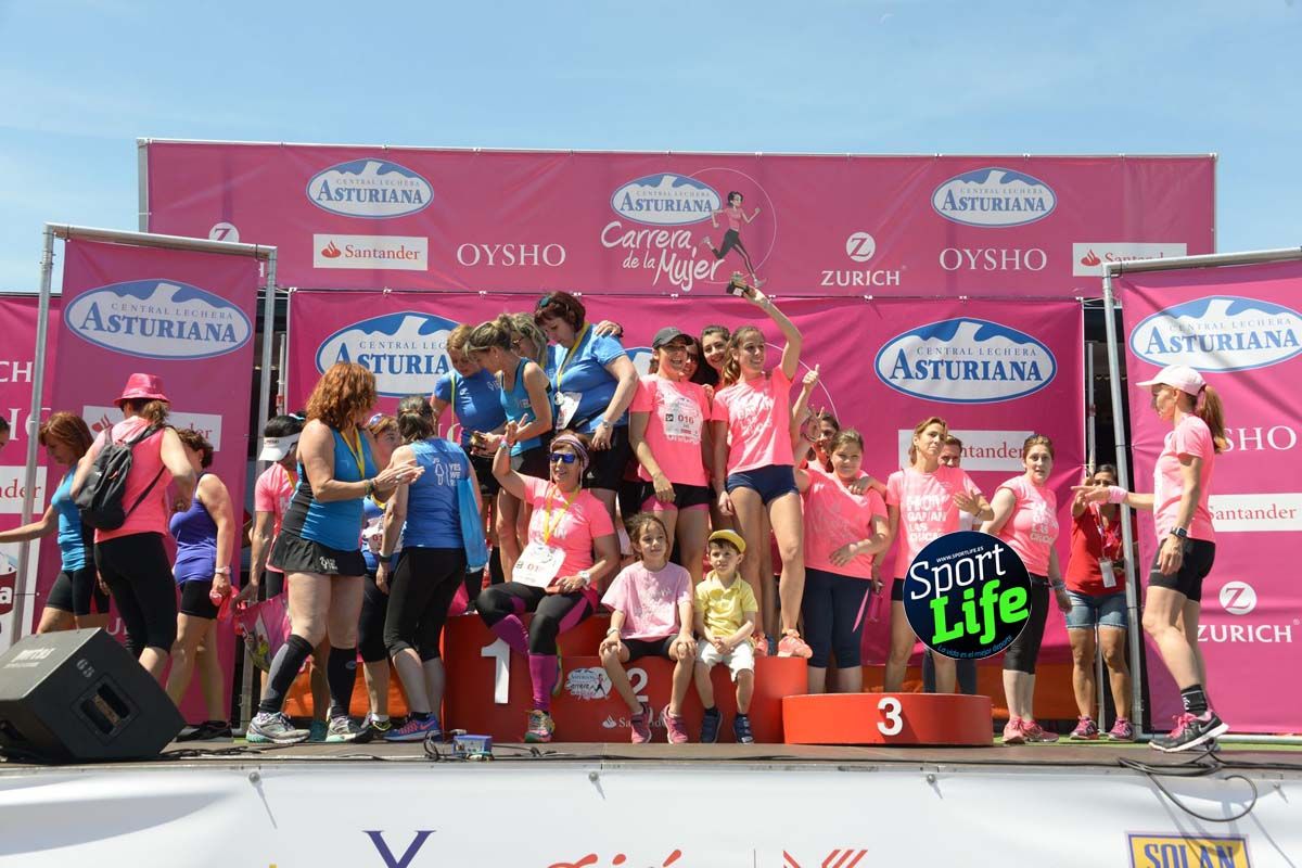 Carrera de la Mujer de Gijón entrega de premios 2