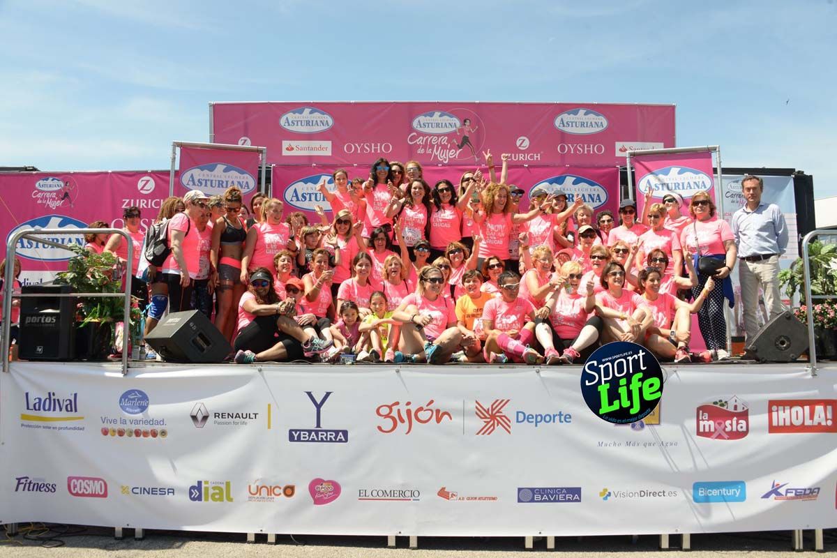 Carrera de la Mujer de Gijón entrega de premios 2