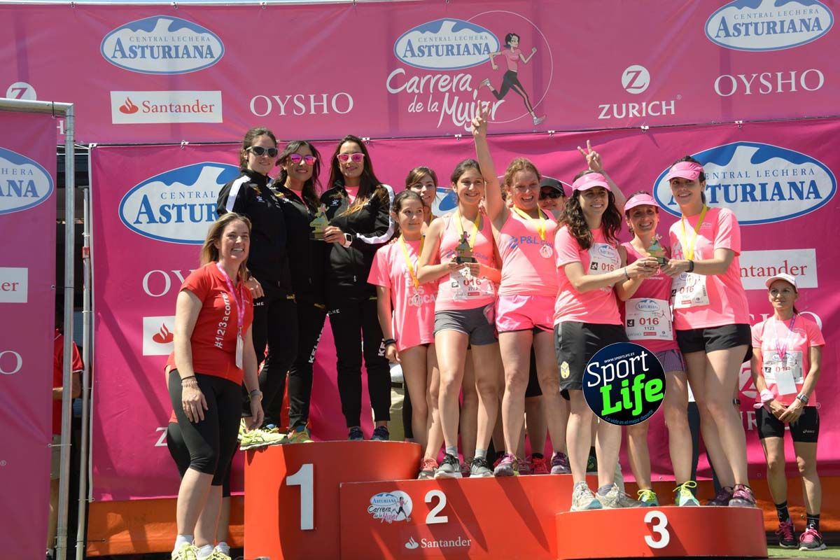Carrera de la Mujer de Gijón entrega de premios 2