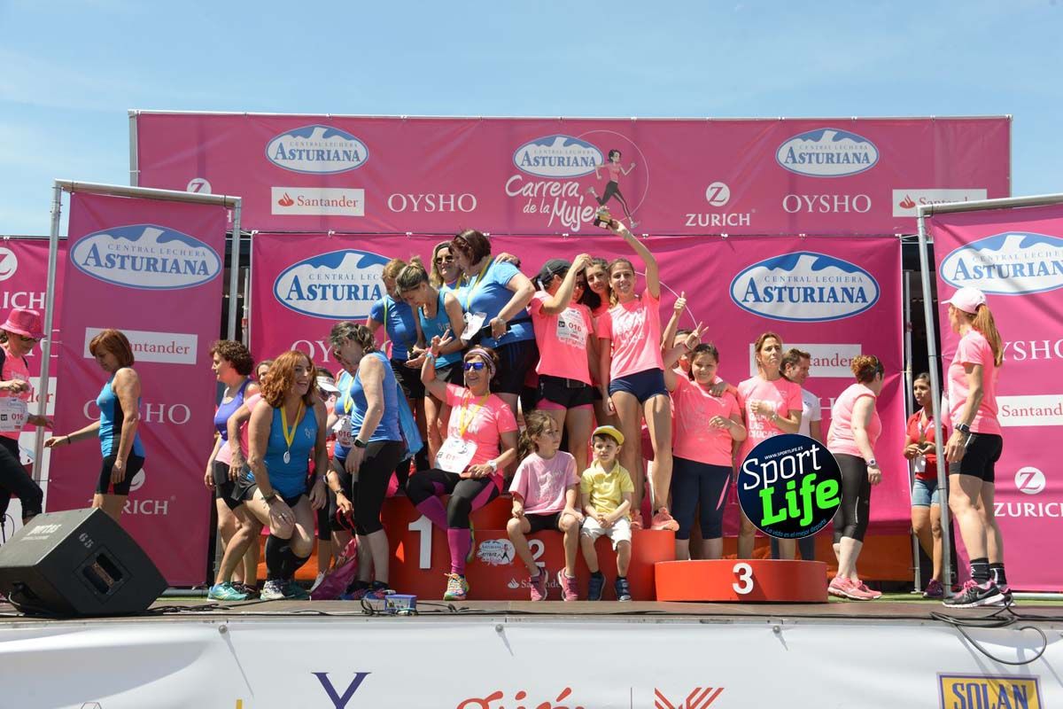 Carrera de la Mujer de Gijón entrega de premios 2