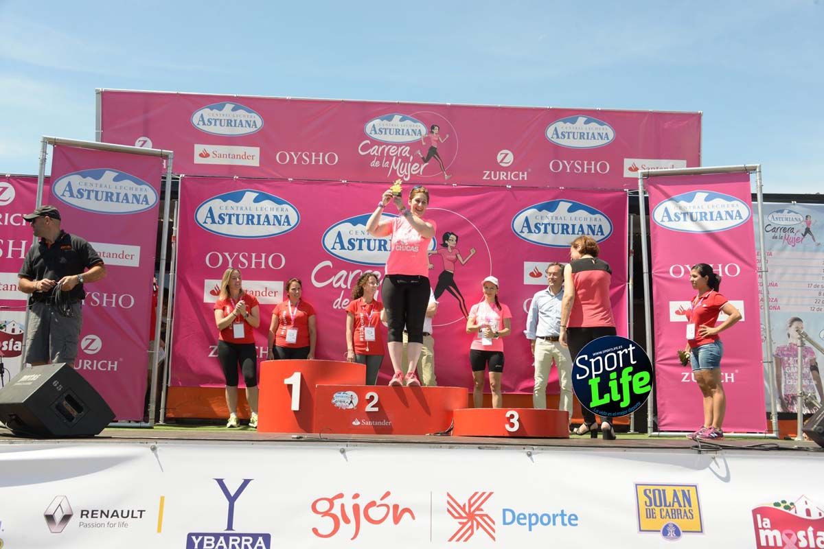 Carrera de la Mujer de Gijón entrega de premios 2