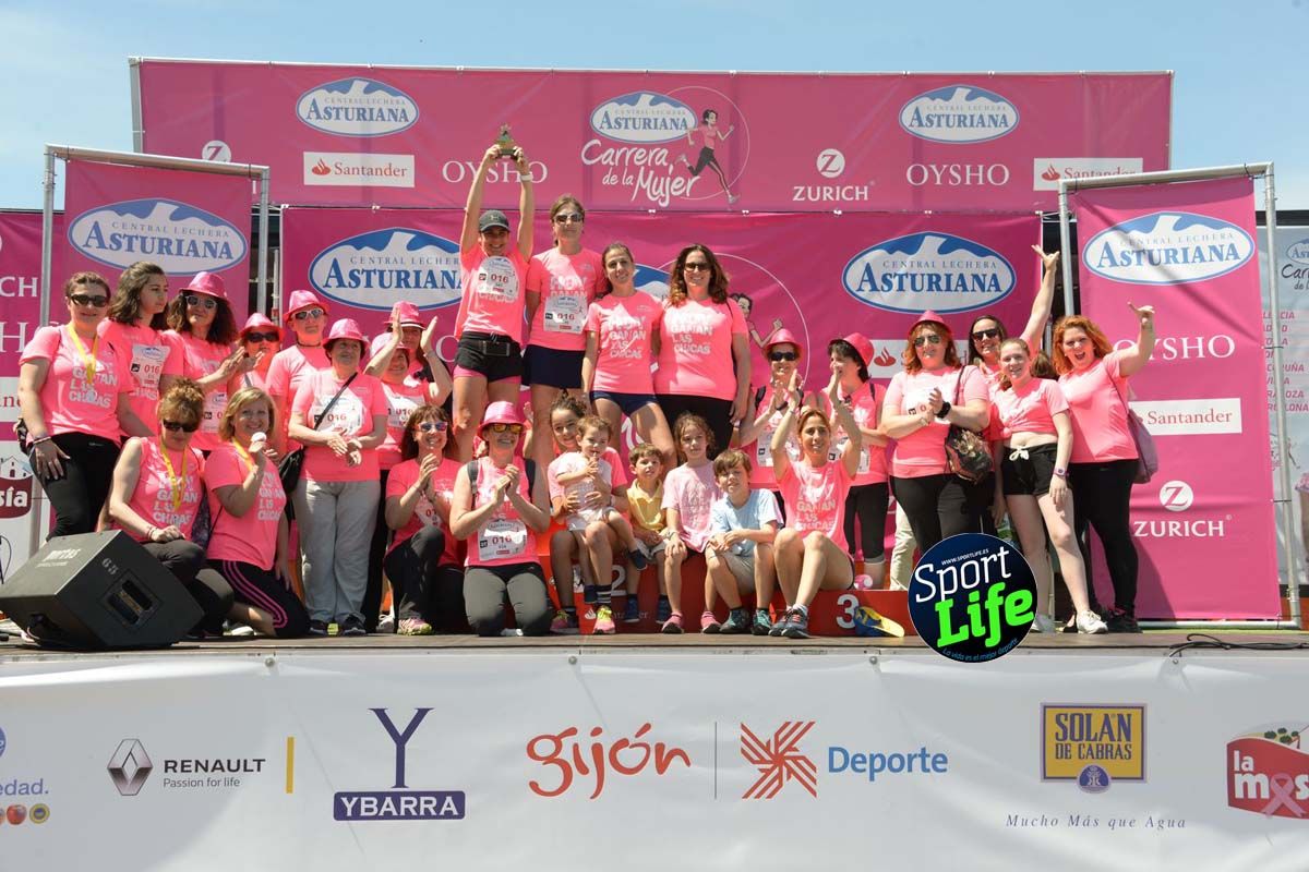 Carrera de la Mujer de Gijón entrega de premios 2