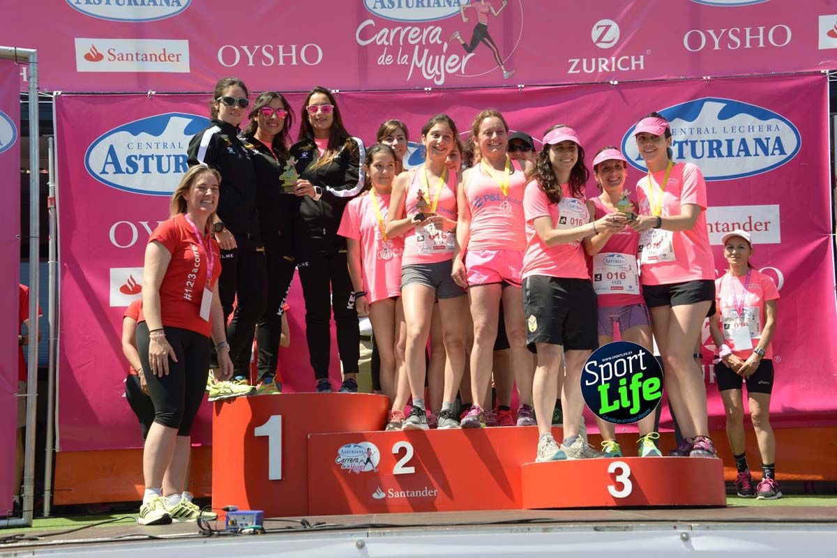 Carrera de la Mujer de Gijón entrega de premios 2
