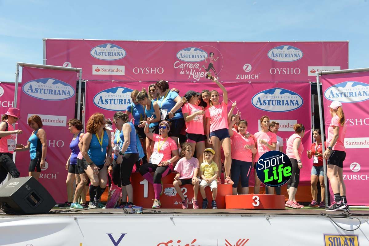 Carrera de la Mujer de Gijón entrega de premios 2