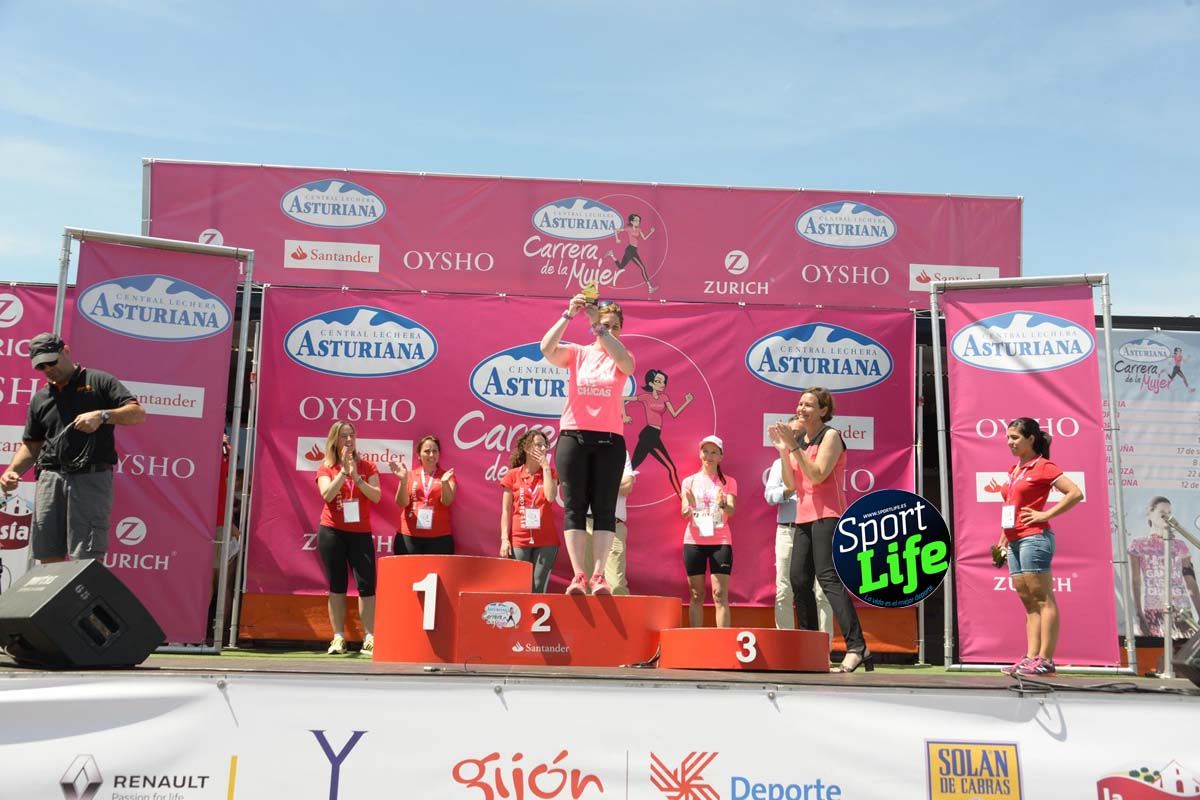 Carrera de la Mujer de Gijón entrega de premios 2