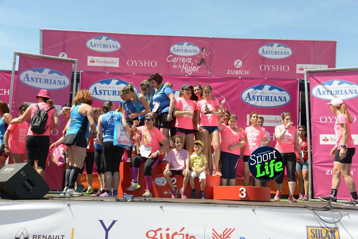 Carrera de la Mujer de Gijón entrega de premios 2
