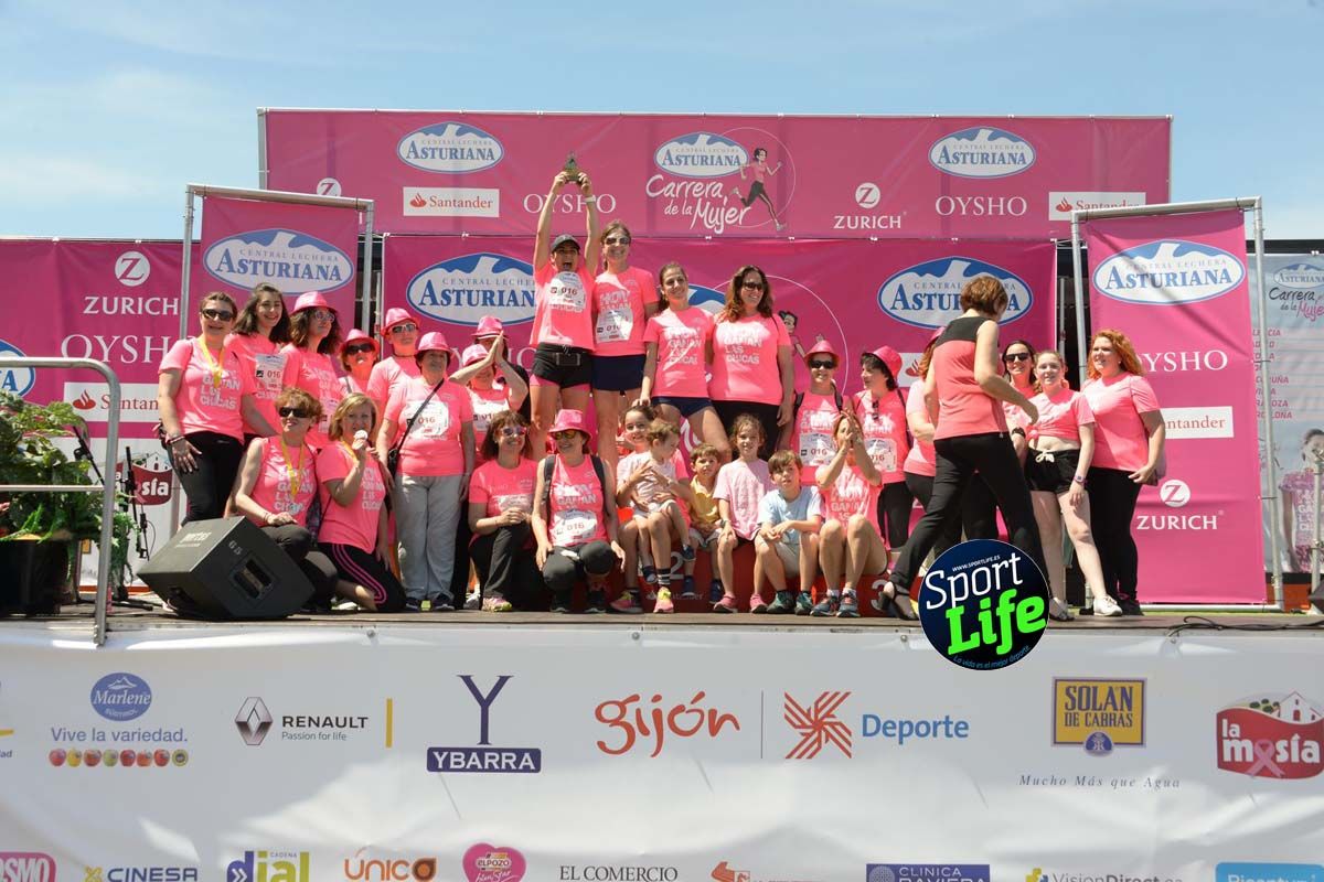Carrera de la Mujer de Gijón entrega de premios 2