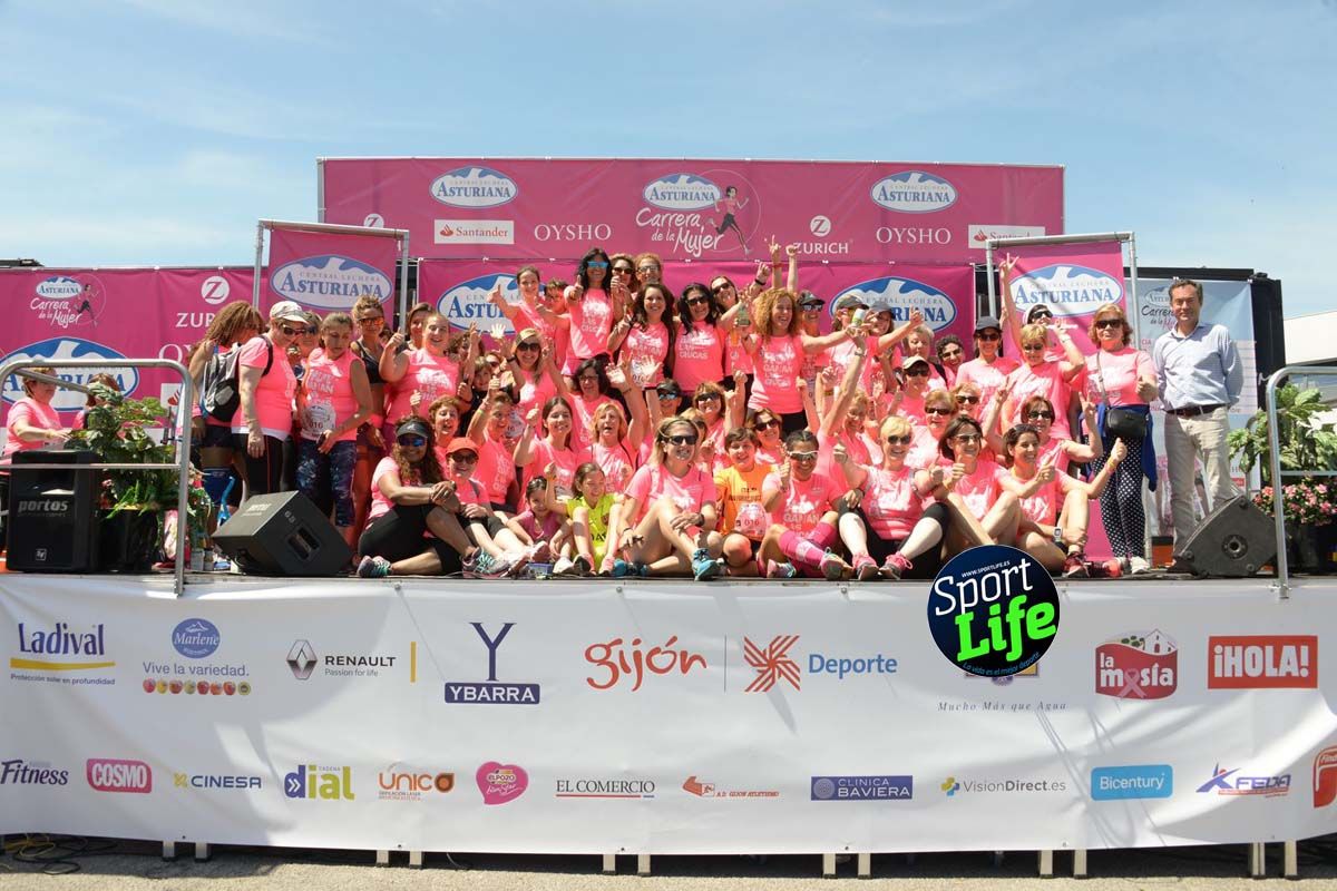 Carrera de la Mujer de Gijón entrega de premios 2