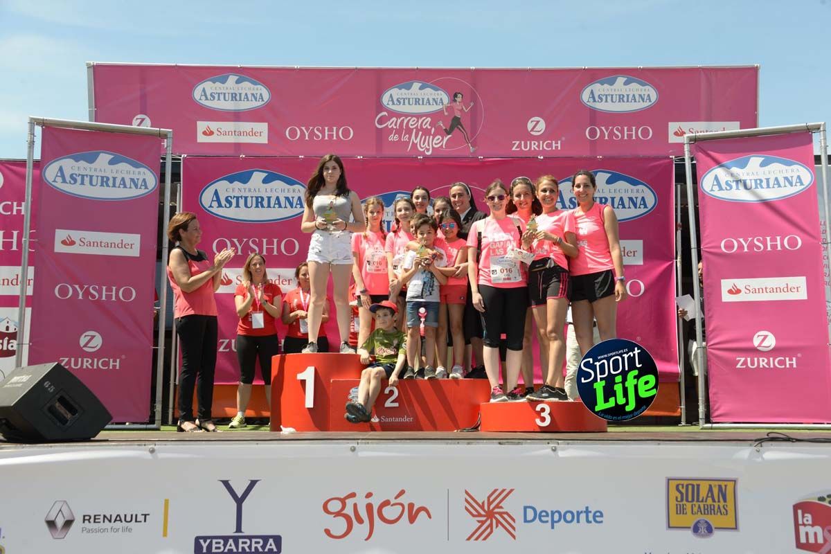 Carrera de la Mujer de Gijón entrega de premios 2