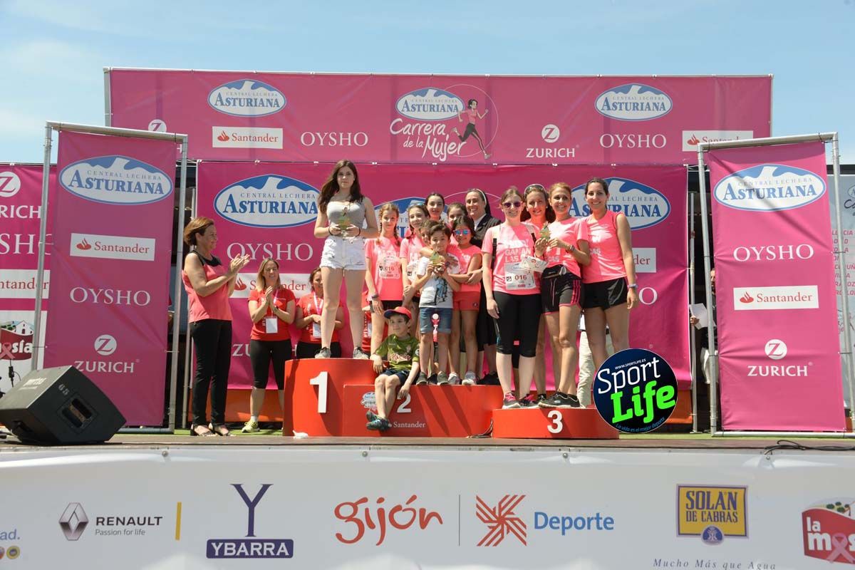Carrera de la Mujer de Gijón entrega de premios 2