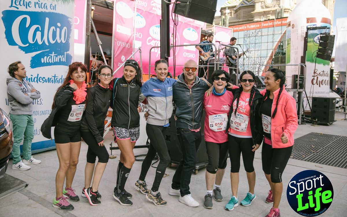 Imágenes de meta de la Carrera de la Mujer de Zaragoza (desde el minuto 41 hasta el final)