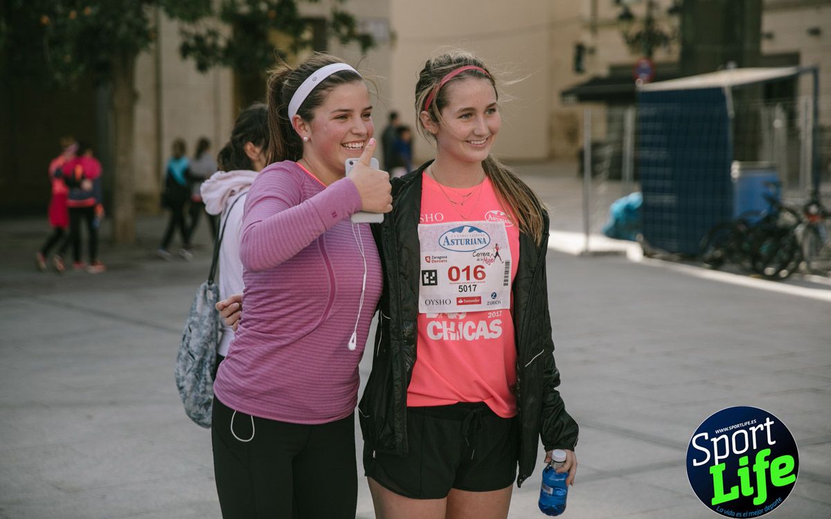 Imágenes de meta de la Carrera de la Mujer de Zaragoza (desde el minuto 41 hasta el final)