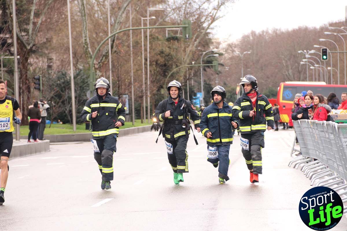 Carrera Bomberos-Hospital San Rafael: fotos del paso por el km2