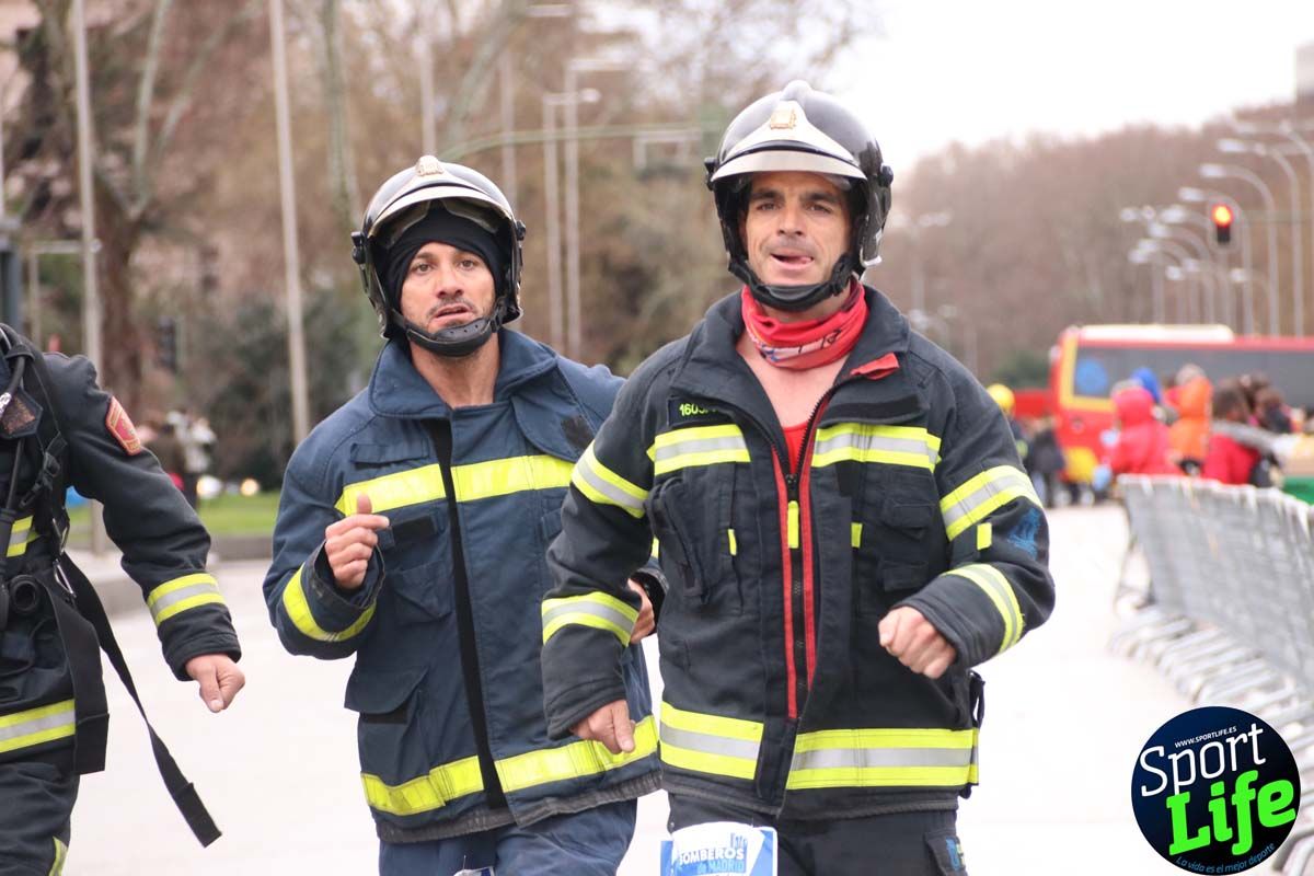 Carrera Bomberos-Hospital San Rafael: fotos del paso por el km2