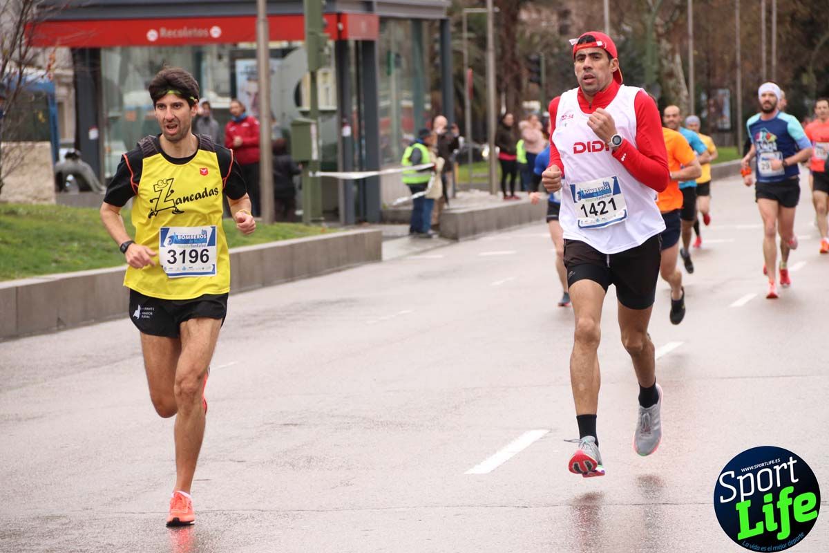 Carrera Bomberos-Hospital San Rafael: fotos del paso por el km2