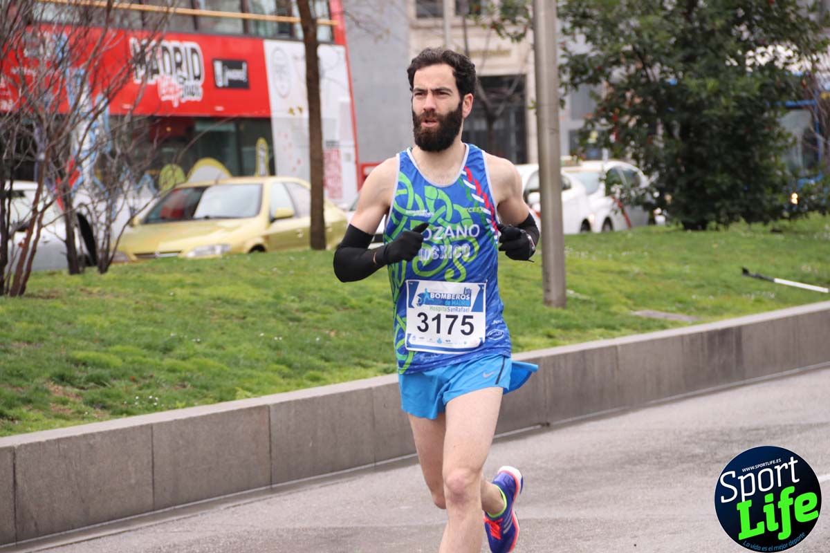 Carrera Bomberos-Hospital San Rafael: fotos del paso por el km2