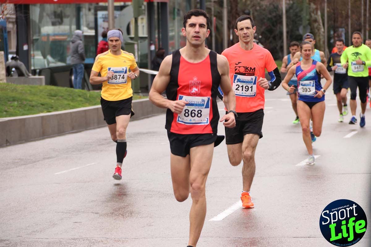 Carrera Bomberos-Hospital San Rafael: fotos del paso por el km2