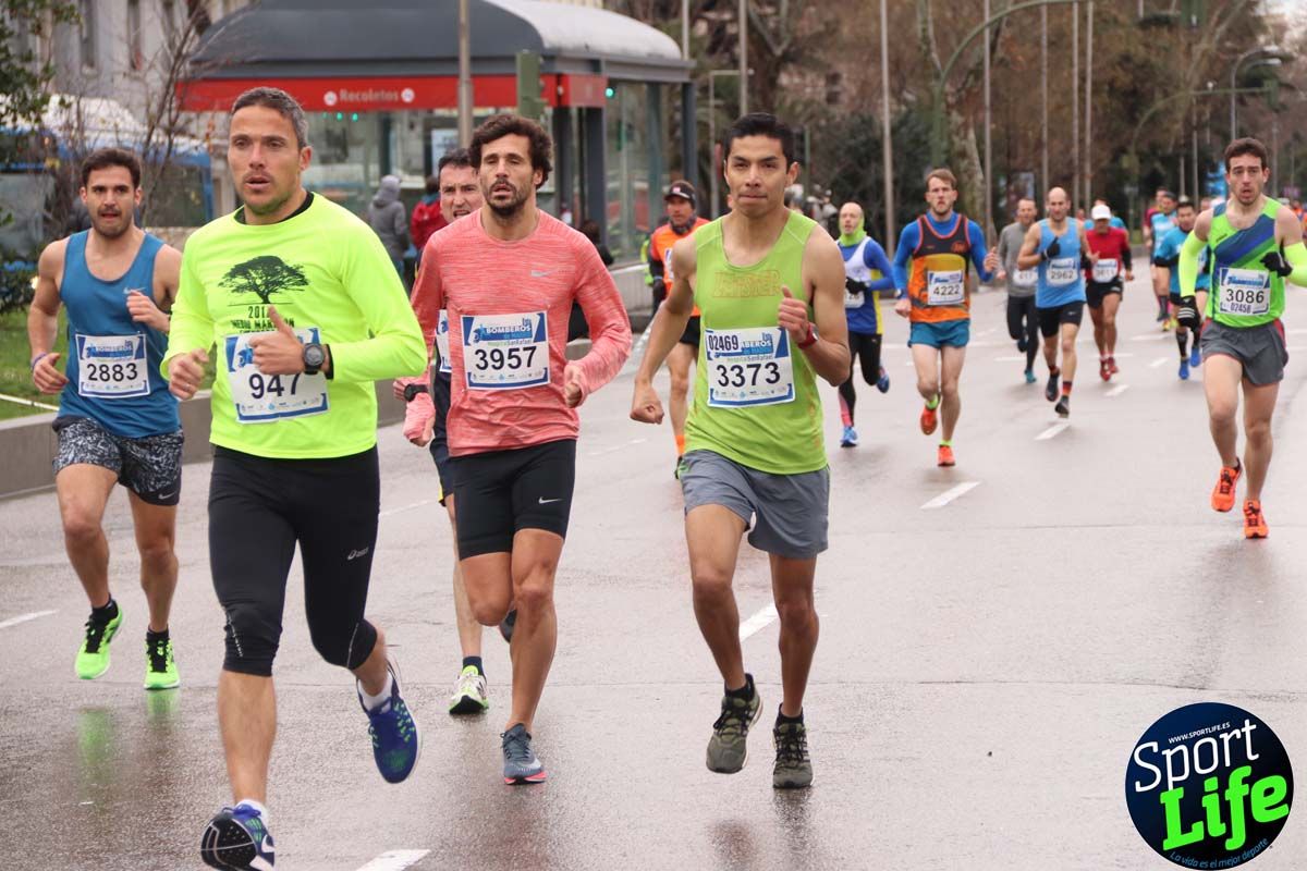 Carrera Bomberos-Hospital San Rafael: fotos del paso por el km2
