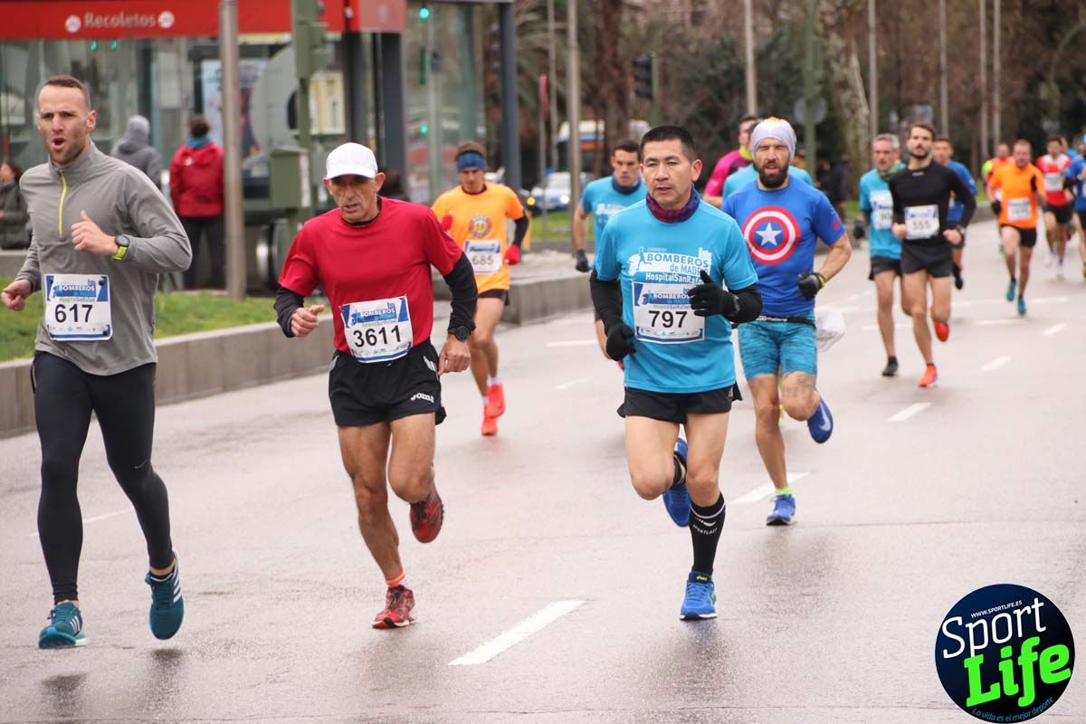 Carrera Bomberos-Hospital San Rafael: fotos del paso por el km2