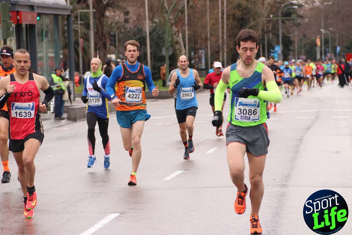 Carrera Bomberos-Hospital San Rafael: fotos del paso por el km2