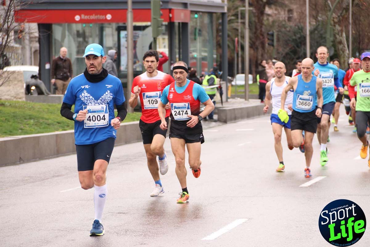 Carrera Bomberos-Hospital San Rafael: fotos del paso por el km2