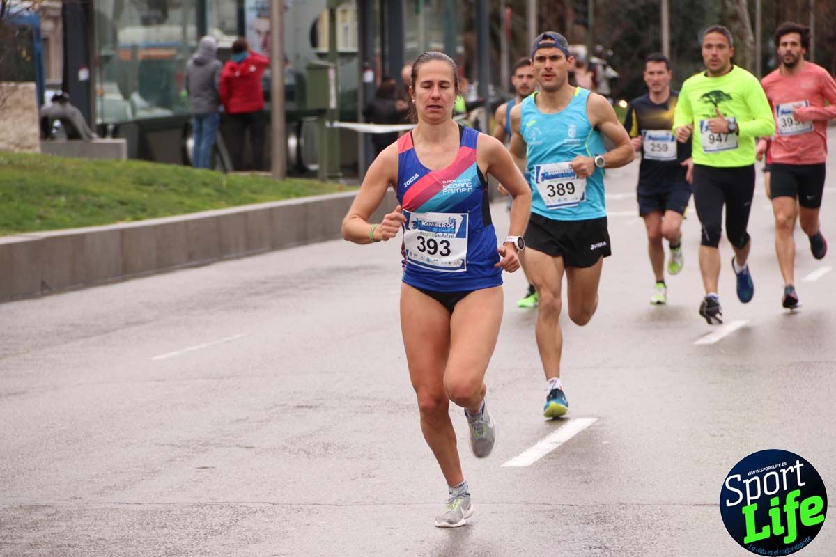 Carrera Bomberos-Hospital San Rafael: fotos del paso por el km2