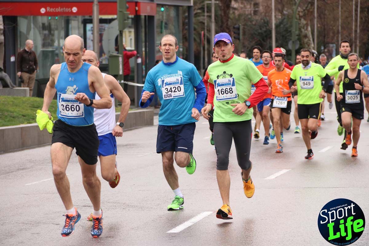 Carrera Bomberos-Hospital San Rafael: fotos del paso por el km2