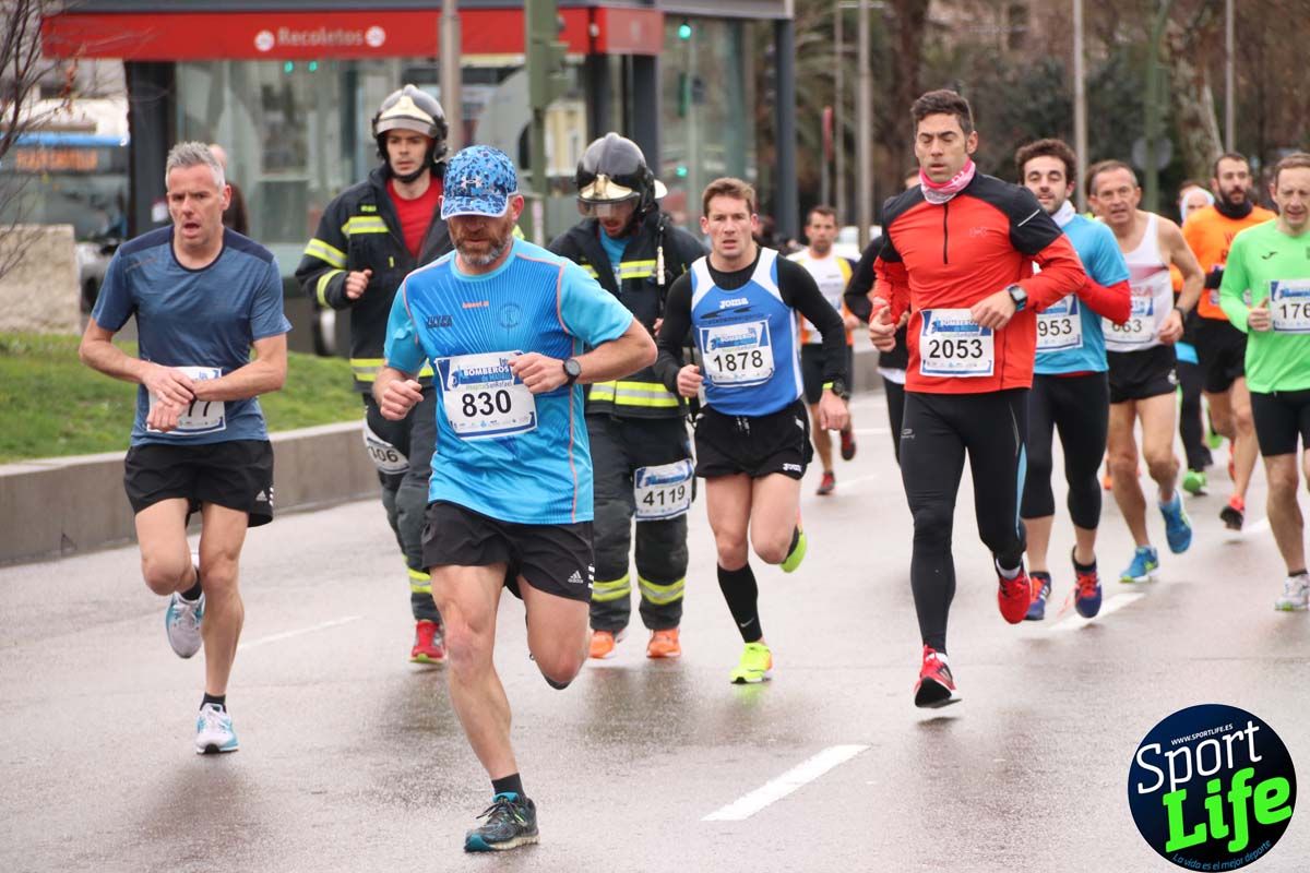 Carrera Bomberos-Hospital San Rafael: fotos del paso por el km2
