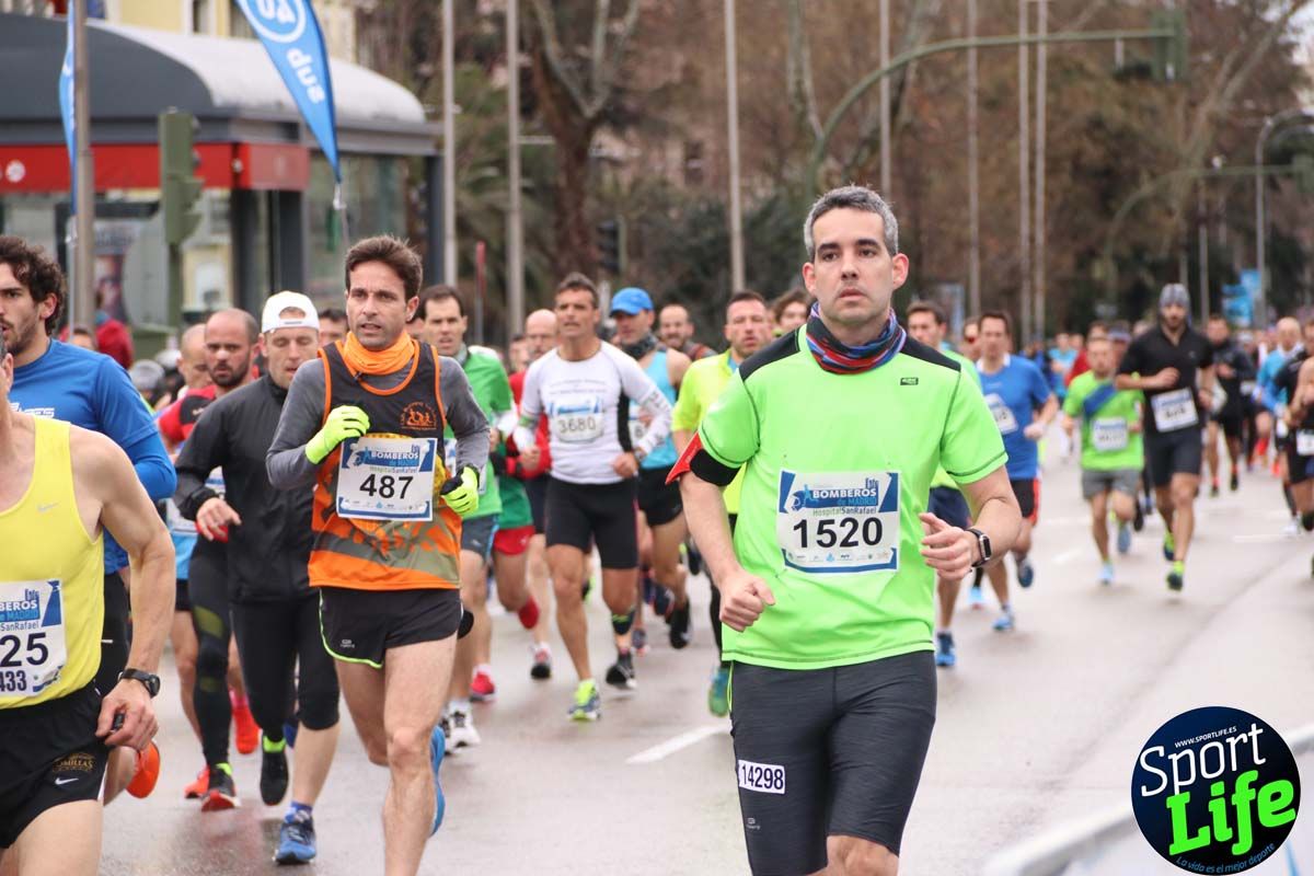 Carrera Bomberos-Hospital San Rafael: fotos del paso por el km2