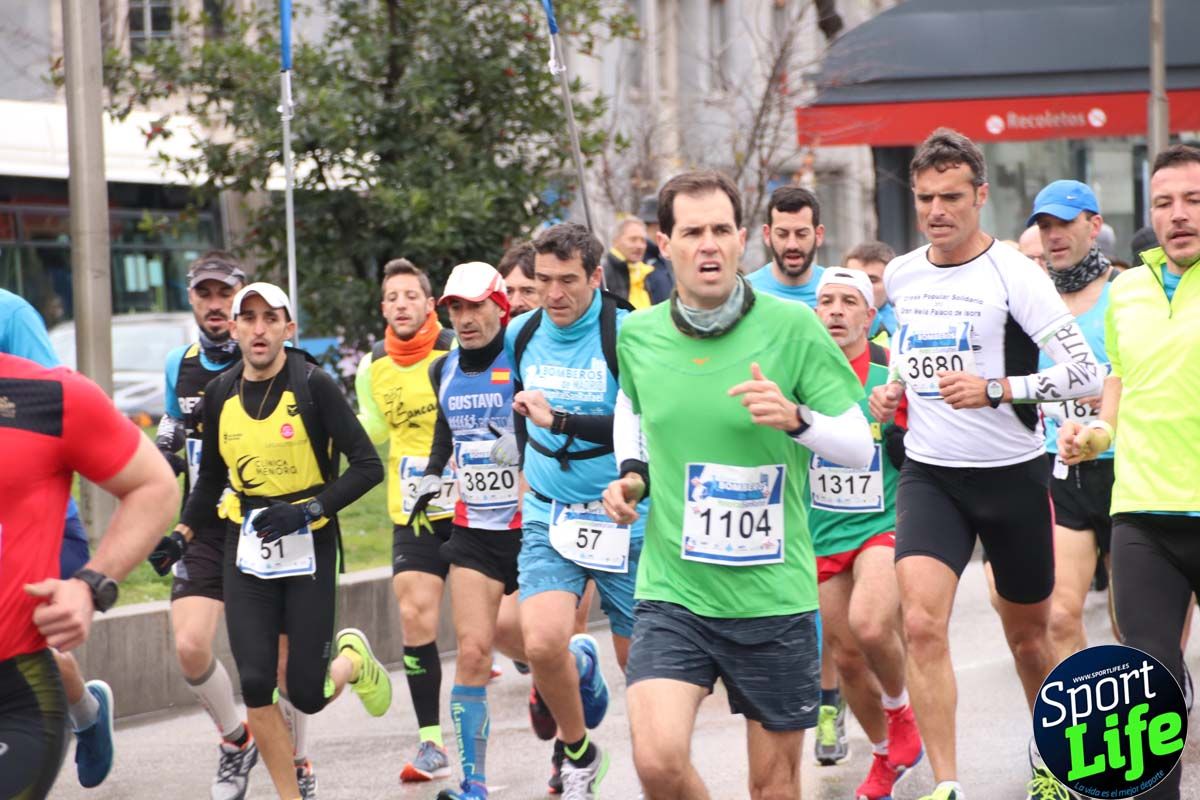 Carrera Bomberos-Hospital San Rafael: fotos del paso por el km2