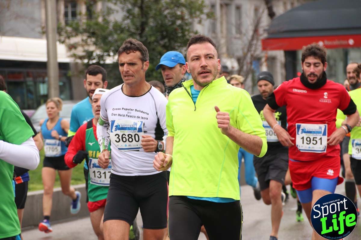 Carrera Bomberos-Hospital San Rafael: fotos del paso por el km2