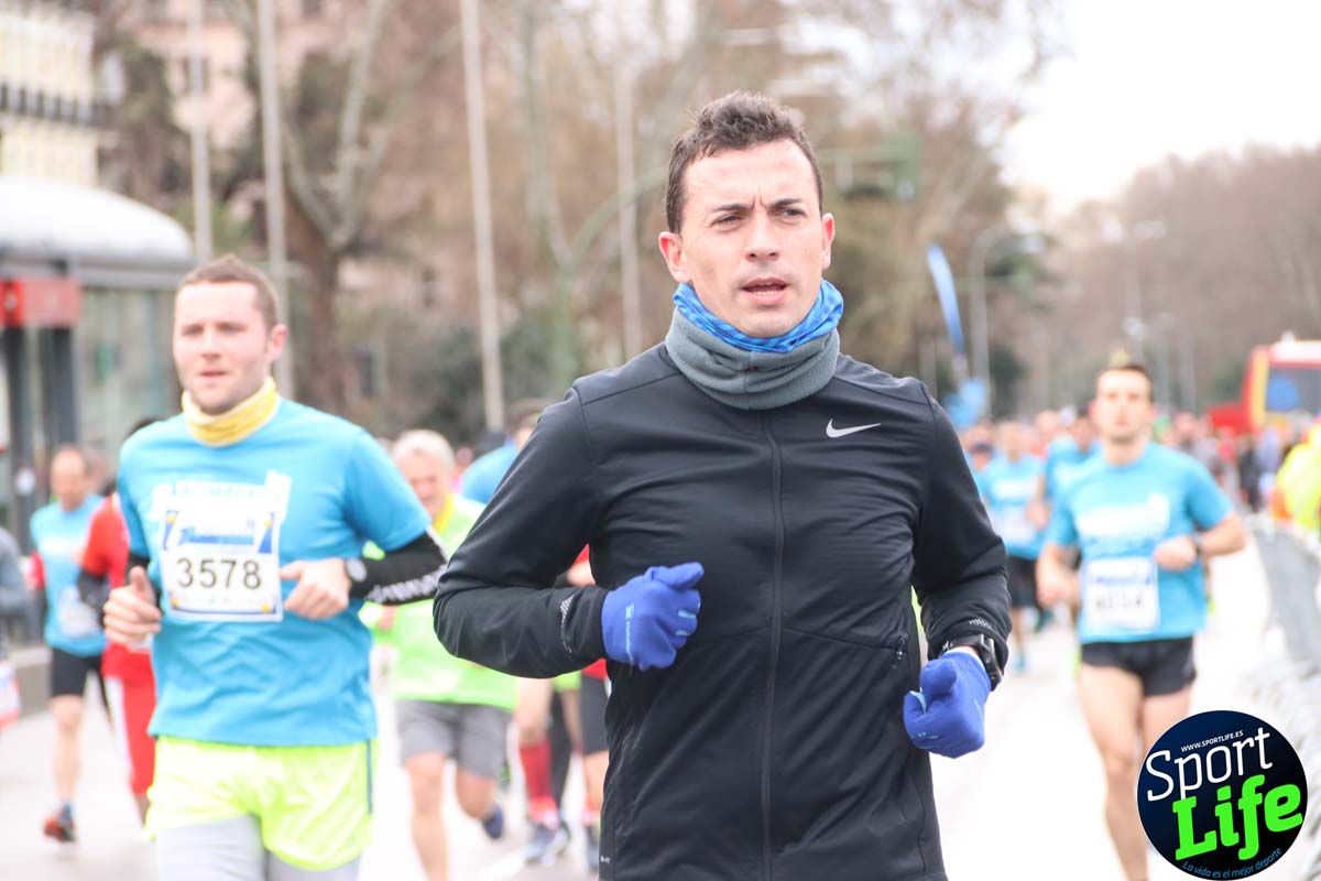 Carrera Bomberos-Hospital San Rafael: fotos del paso por el km2