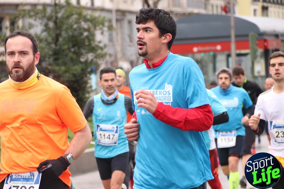 Carrera Bomberos-Hospital San Rafael: fotos del paso por el km2