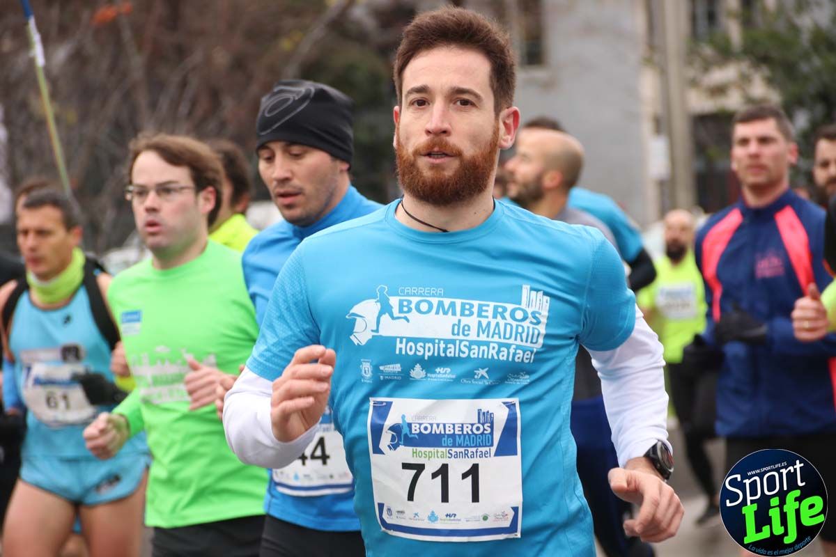 Carrera Bomberos-Hospital San Rafael: fotos del paso por el km2