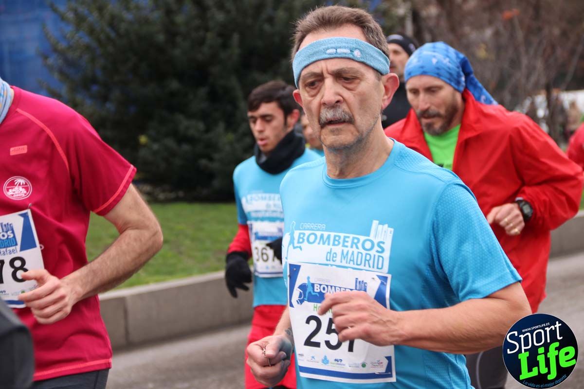 Carrera Bomberos-Hospital San Rafael: fotos del paso por el km2