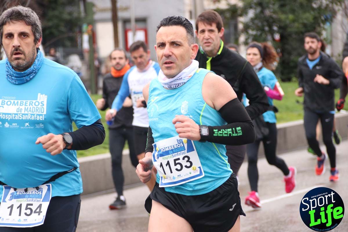 Carrera Bomberos-Hospital San Rafael: fotos del paso por el km2
