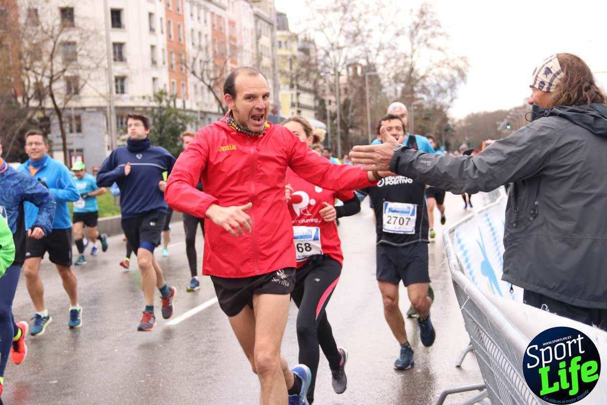 Carrera Bomberos-Hospital San Rafael: fotos del paso por el km2